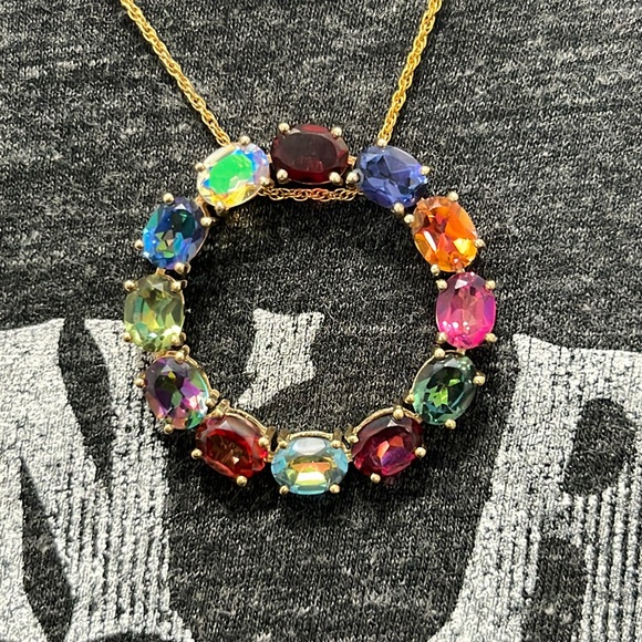 hsn Jewelry - Sterling silver gemstone necklace